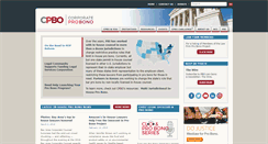 Desktop Screenshot of cpbo.org